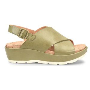 Kork-Ease Chloe Slingback Platform Wedge Sandal